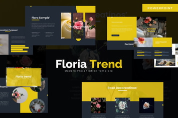 Floria Trend - Powerpoint Template