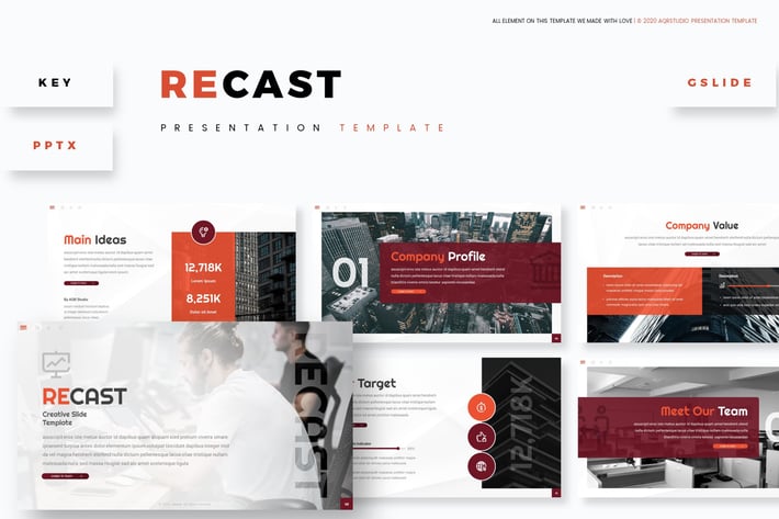 Recast - Presentation Template