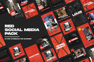 Urban Social Media Pack