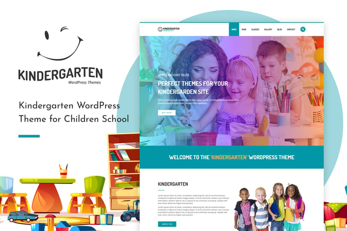 Kindergarten | HTML template