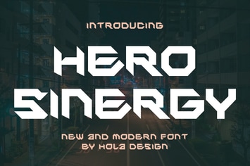 Hero Sinergy Font