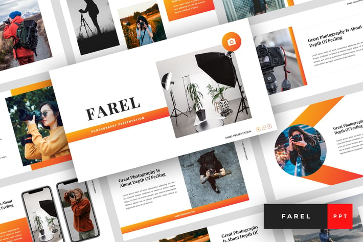 Farel - Photography PowerPoint Template