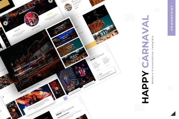 Happy Carnaval - Powerpoint Template
