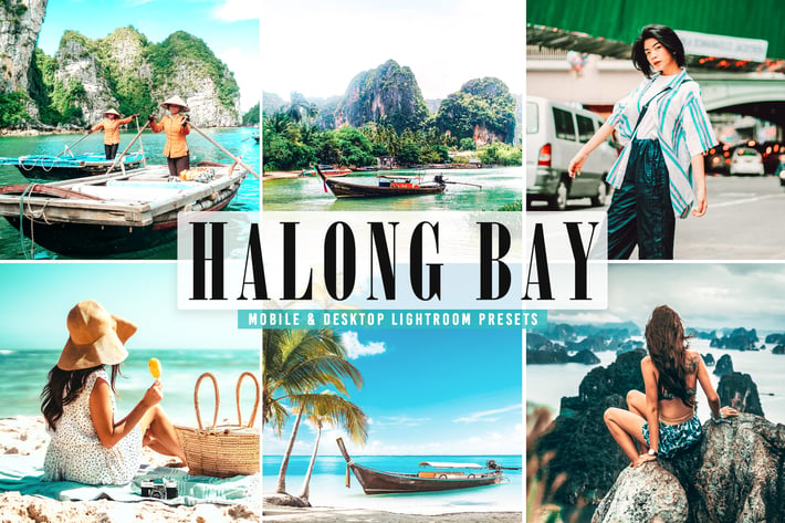 Halong Bay Mobile & Desktop Lightroom Presets