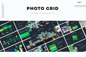 Photo Grid - Keynote Template