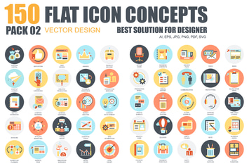 Flat icons