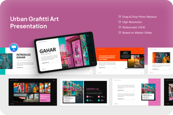 Gahar - Urban Grafitti Art Keynote Presentation