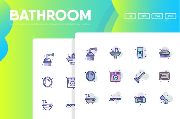 Bathroom Icon Pack