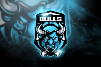 Bulls Team - Mascot & Esport Logo