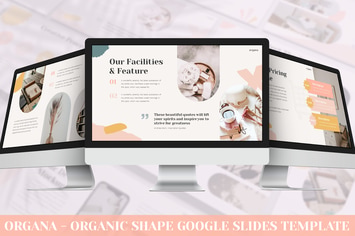 Organa - Organic Shape Google Slides Template