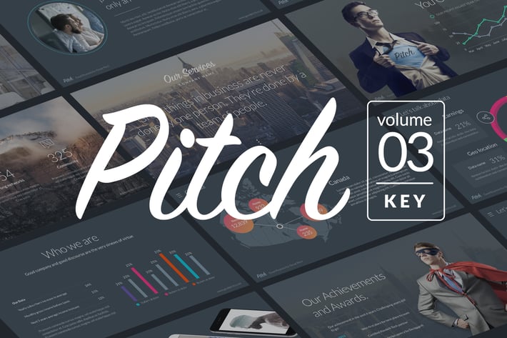 Pitch Vol.3 - Professional Keynote Template