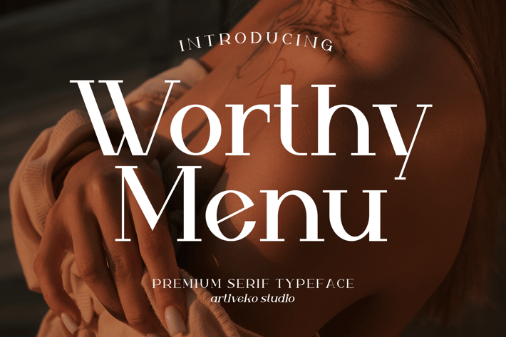 Worthy Menu Elegant Serif