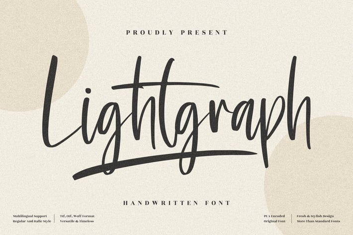 Lightgraph Handwritten Script