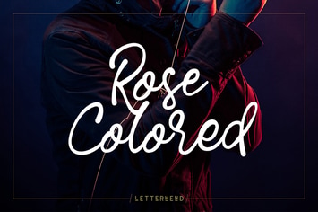 Rose Colored - Handwriting Script