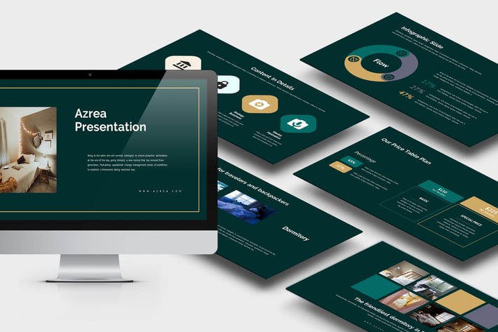 Azrea : Dormitory Hostel Keynote