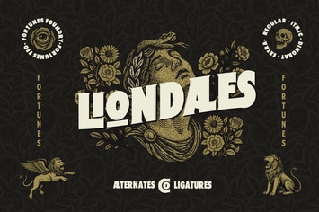 LIONDALES – Colossal Retro Serif Typeface