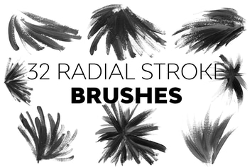 Radial Stroke Brushes