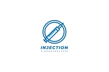 Medical injection Logo