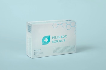 Pills Box Mockup