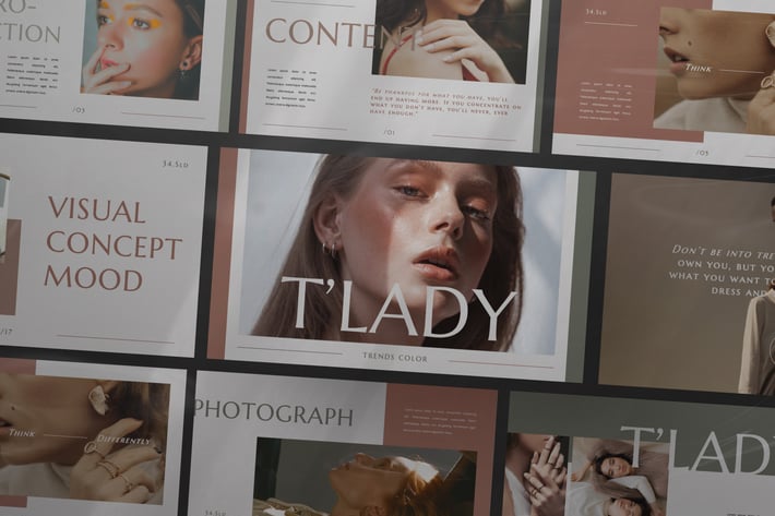 T'Lady Brand Presentation Template