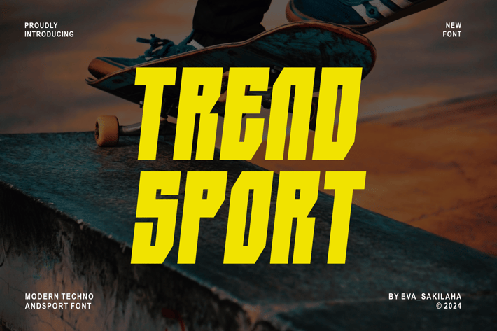 Trend Sport Font