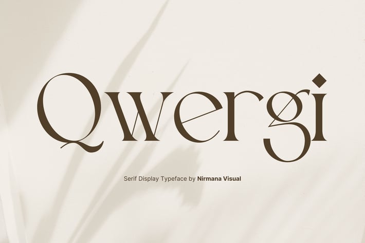 Qwergi - Logo Font