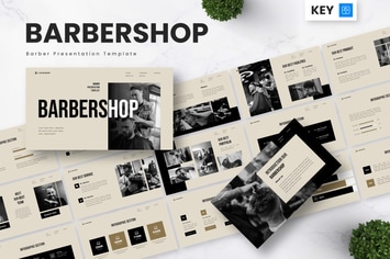 Barbershop - Barber Keynote Templates