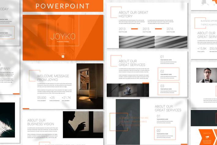 Joyko - Business Powerpoint Template