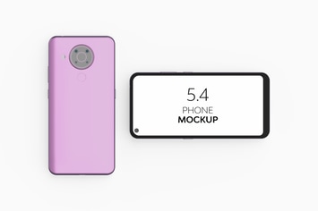 5.4 Phone Mockup