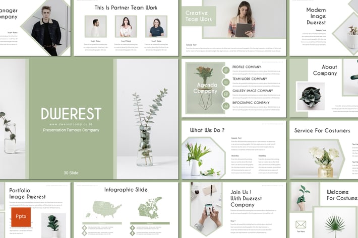 Dwerest - Powerpoint Template
