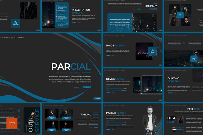 Parcial - Powerpoint Template