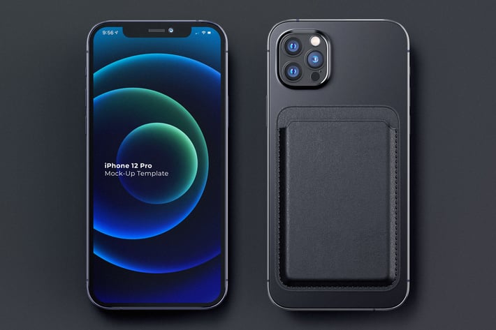 iPhone 12 Pro Mock-Up Template