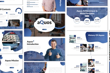 Aquos - Business Template Prensentation