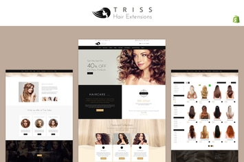  Triss - Salon & Barber Store Shopify Theme 