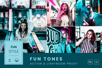 Fun Tones Action & Lightroom Preset