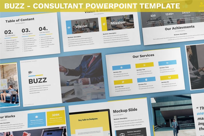 Buzz - Consultant Powerpoint Template