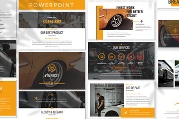 Voznost - Automotive Powerpoint Template
