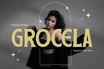 Grocela – A Modern Serif Font