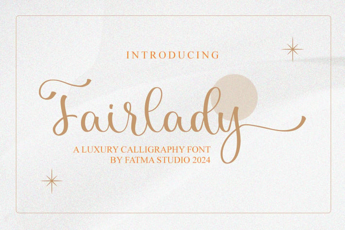 Fairlady - Elegant Script Font
