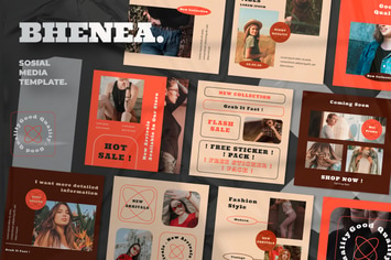 Bhenea Social Media Template Stories