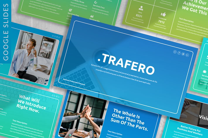 Trafero - Business Google Slide Template
