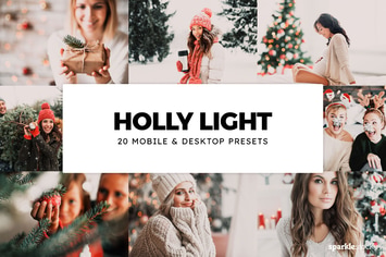 20 Holly Light Lightroom Presets & LUTs