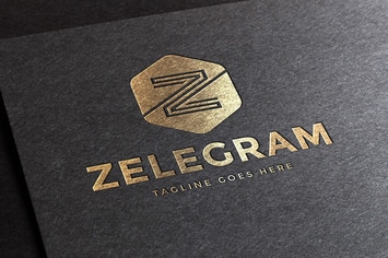 Zelegram Letter Z Logo Template