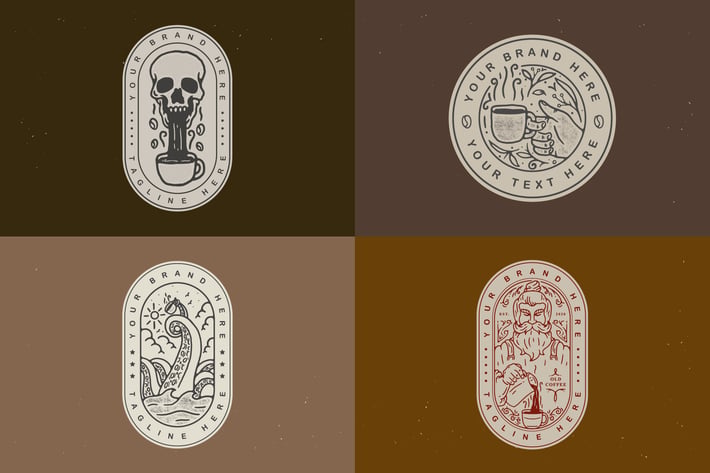 vintage coffee design