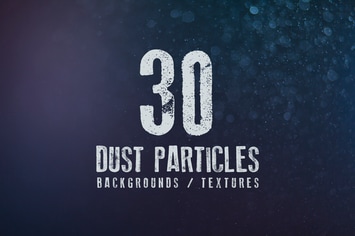 30 Dust Particles Backgrounds / Textures