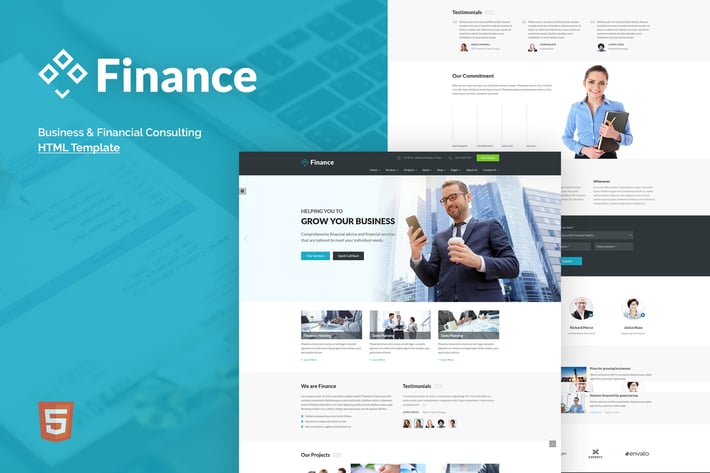 Finance - Business & Financial HTML5 Template