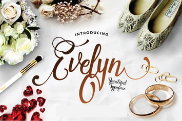 Evelyn - Wedding Script Elegant Luxury