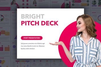 Bright Pitch Deck Keynote