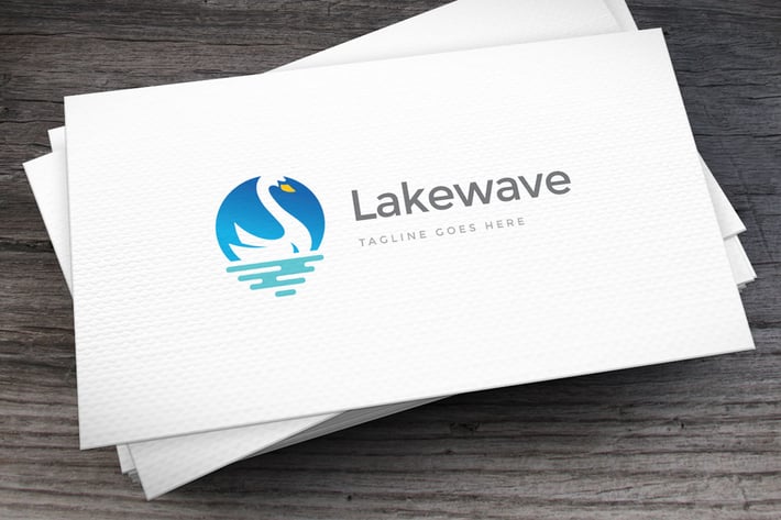 Lakewave Logo Template