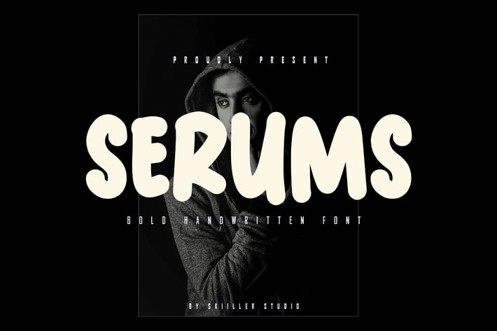 Serums Handwritten Font
